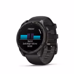Garmin fenix 8 AMOLED 47 mm Noir Wifi GPS - Vue supplémentaire 8