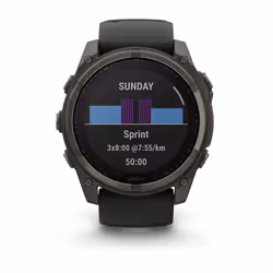 Garmin fenix 8 51 mm Titane Wifi GPS - Vue supplémentaire 4