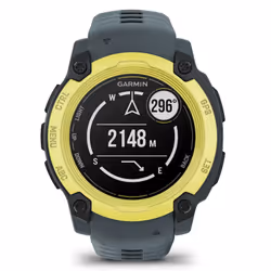 Garmin Instinct E 2,18 cm (0.86") MIP 40mm Numérique 166 x 166 pixels Gris, Citron vert GPS (satellite)