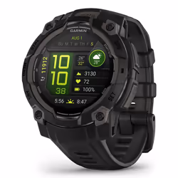 Garmin Instinct 3 AMOLED, 3,05 cm (1.2"), AMOLED, Écran tactile, 4 Go, GPS (satellite), 53 g