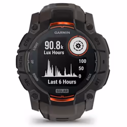 Garmin Instinct 3 Solar 1.3" MIP 50 mm Noir GPS - Vue supplémentaire 2