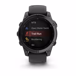 Garmin Fenix E AMOLED 47 mm Noir Wifi GPS - Vue supplémentaire 5