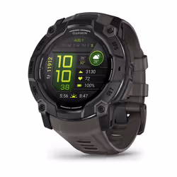Garmin Instinct 3 AMOLED, 3,3 cm (1.3"), AMOLED, Écran tactile, 4 Go, GPS (satellite), 59 g