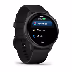 Garmin vívoactive 6 3,05 cm (1.2") AMOLED 42 mm Numérique 390 x 390 pixels Écran tactile Noir Wifi GPS (satellite)