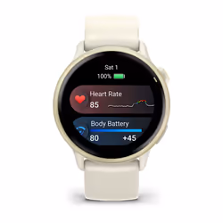 Garmin vívoactive 6 1.2" AMOLED 42 mm Blanc Wifi GPS - Vue supplémentaire 8