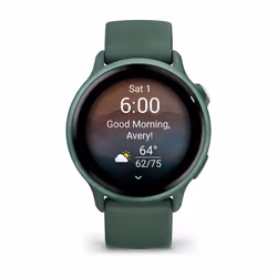 Garmin vívoactive 6 AMOLED 42 mm Vert Wifi GPS - Vue supplémentaire 5