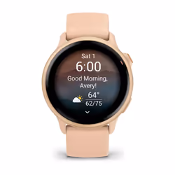 Garmin vívoactive 6 1.2" AMOLED 42 mm Rose Wifi GPS - Vue supplémentaire 4