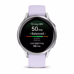 Garmin Venu 010-03013-01 AMOLED 41 mm Argent Wifi GPS - Vue supplémentaire 2