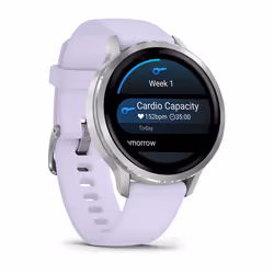 Garmin Venu 010-03013-01 AMOLED 41 mm Argent Wifi GPS - Vue supplémentaire 3