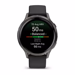 Garmin Venu 010-03013-02 AMOLED 41 mm Noir Wifi GPS - Vue supplémentaire 2