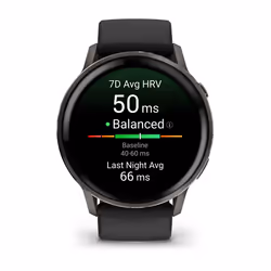 Garmin Venu 010-03014-00 AMOLED 45 mm Noir Wifi GPS - Vue supplémentaire 2
