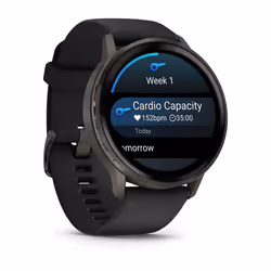 Garmin Venu 010-03014-00 AMOLED 45 mm Noir Wifi GPS - Vue supplémentaire 3