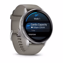 Garmin Venu 010-03014-01 AMOLED 45 mm Argent Wifi GPS - Vue supplémentaire 3