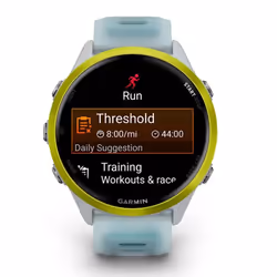 Garmin Forerunner 570 AMOLED 47 mm Blanc, Jaune Wifi GPS - Vue supplémentaire 2
