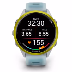 Garmin Forerunner 570 AMOLED 47 mm Blanc, Jaune Wifi GPS - Vue supplémentaire 6