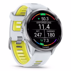 Garmin Forerunner 970 1.4" AMOLED Numérique Blanc Wifi GPS - Vue supplémentaire 3