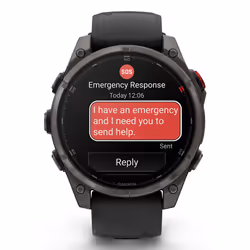 Garmin fēnix 8 Pro AMOLED 47 mm Gris Wifi GPS - Vue supplémentaire 2