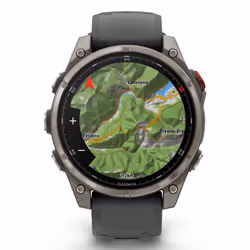 Garmin fēnix 8 Pro 1.4" AMOLED 47 mm Graphite, Titane Wifi GPS - Vue supplémentaire 6