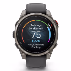 Garmin fēnix 8 Pro 1.4" AMOLED 47 mm Graphite, Titane Wifi GPS - Vue supplémentaire 8