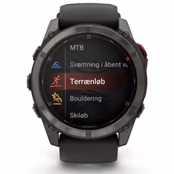 Garmin fēnix 8 Pro AMOLED 51 mm Noir, Gris, Titane Wifi GPS - Vue supplémentaire 4