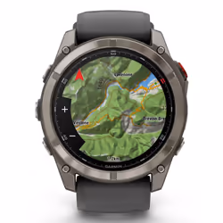 Garmin fēnix 8 Pro AMOLED 51 mm Graphite, Titane Wifi GPS - Vue supplémentaire 6