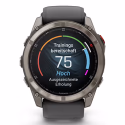 Garmin fēnix 8 Pro AMOLED 51 mm Graphite, Titane Wifi GPS - Vue supplémentaire 7