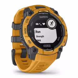 Garmin Instinct 3 3,05 cm (1.2") 45 mm Numérique 176 x 176 pixels Écran tactile Jaune, Gris Wifi GPS (satellite) - Vue supplémentaire 2