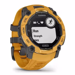 Garmin Instinct 3 3,05 cm (1.2") 50 mm Numérique 176 x 176 pixels Écran tactile Jaune, Gris Wifi GPS (satellite) - Vue supplémentaire 2
