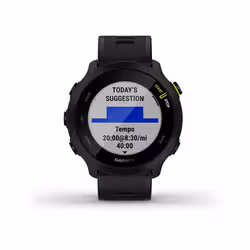 Garmin Forerunner 55 2,64 cm (1.04") MIP 42 mm Numérique 208 x 208 pixels Noir GPS (satellite) - Vue supplémentaire 2