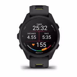 Garmin Forerunner 170 3,05 cm (1.2") AMOLED 30 mm Numérique 390 x 390 pixels Écran tactile Noir GPS (satellite) - Vue supplémentaire 7