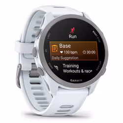 Garmin Forerunner 170 3,05 cm (1.2") AMOLED 30 mm Numérique 390 x 390 pixels Écran tactile Blanc GPS (satellite) - Vue supplémentaire 3