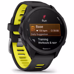 Garmin Forerunner 170 Music Montre de sport 42 mm Noir GPS bracelet silicone - Vue supplémentaire 3