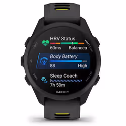 Garmin Forerunner 170 Music Montre de sport 42 mm Noir GPS bracelet silicone - Vue supplémentaire 6