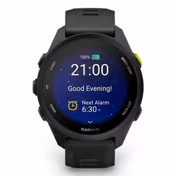 Garmin Forerunner 70 3,05 cm (1.2") AMOLED 30 mm Numérique 390 x 390 pixels Écran tactile Noir GPS (satellite) - Vue supplémentaire 4