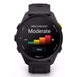 Garmin Forerunner 70 3,05 cm (1.2") AMOLED 30 mm Numérique 390 x 390 pixels Écran tactile Noir GPS (satellite) - Vue supplémentaire 5