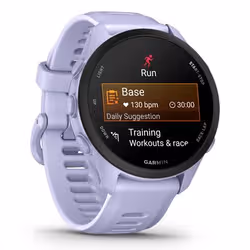 Garmin Forerunner 70 3,05 cm (1.2") AMOLED 30 mm Numérique 390 x 390 pixels Écran tactile Lavande GPS (satellite) - Vue supplémentaire 5