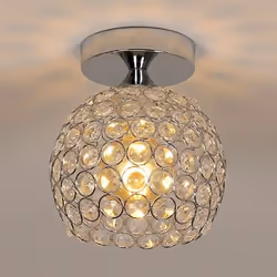 Moderne Lampe de Plafond led Plafonnier Lampe de salon Décoration Moderne Luminaire Lampe de Plafonnier en Cristal Pour Couloir, Bar, Cuisine, Salle
