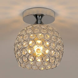 Moderne Lampe de Plafond led Plafonnier Lampe de salon Décoration Moderne Luminaire Lampe de Plafonnier en Cristal Pour Couloir, Bar, Cuisine, Salle