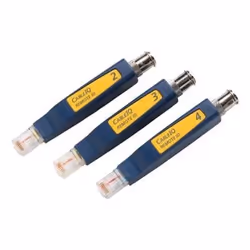 Fluke CableIQ, Identifier kit, Network cable tester, Bleu, Jaune, Fluke, CIQ-100, F-type/RJ-45