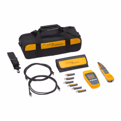 Fluke MicroScanner PoE Testeur PoE Noir, Bleu, Jaune