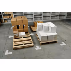 Brady B-514 Polyester Blanc