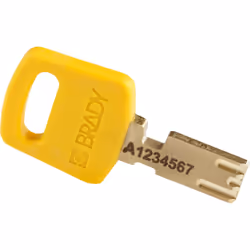 Brady ALU-YLW-76ST-KD6PK cadenas Cadenas conventionnel 6 pièce(s) - Vue supplémentaire 2