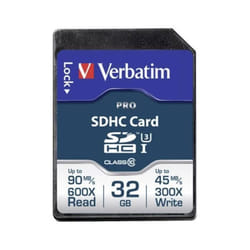 Verbatim Pro 32 Go SDHC UHS Classe 10
