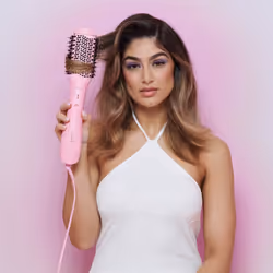 Mermade Hair Blow-Dry Brush Brosse soufflante à air chaud À chaleur Rose 1200 W 2,5 m - Vue supplémentaire 12