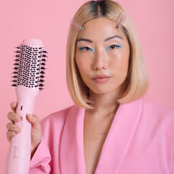 Mermade Hair Blow-Dry Brush Brosse soufflante à air chaud À chaleur Rose 1200 W 2,5 m - Vue supplémentaire 9