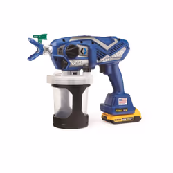 Pulvérisateur de peinture sans air sans fil Graco Ultra; 18 V; 2x2,0 Ah accu.