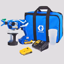 Pulvérisateur de peinture sans air sans fil Graco UltraMAX; 18 V; 2x2,0 Ah accu.
