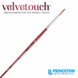 Pinceau Rond Velvetouch Série P3950 de Princeton - nb:6 - PRINCETON - Mélange synthétique - Pinceau
