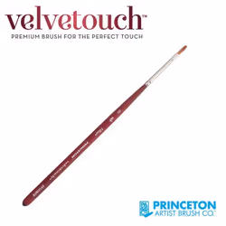 Pinceau Mini Langue de chat Velvetouch Série P3950 de Princeton - Pinceau - PRINCETON - Mélange synthétique