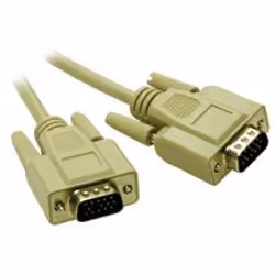 C2G Economy HD15 M/M SVGA Monitor Cable 6ft, 1,83 m, VGA (D-Sub), VGA (D-Sub), Mâle/Mâle, 0,168 kg (0.37 kg)